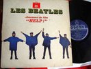 The BEATLES -  HELP - Original ODEON FRANCE OSX 230 ( Blue LABEL