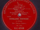 10” RED G&T – ENRICO CARUSO (CAVALLERIA RUSTICANA)
