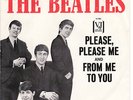 BEATLES PLEASE PLEASE ME PICTURE SLEEVE & RECORD VEE JAY 581