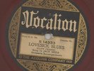 Vocalion 14333 LOVESICK BLUES Irving Kaufman (Jack Shea) 78rpm