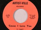 BERGANEES: 'cause I Love You / Time Is Gonna Change (rare soul vinyl 45)