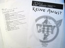 City ?– Keine Angst RARE GERMANY 1990 WHITE LABEL PROMO LP