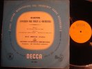 BARTOK: VIOLIN CONCERTO: MAX ROSTAL/SARGENT/LSO: DECCA LXT 2574