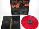 HIGH ON FIRE - SURROUNDED BY THIEVES - First Press Red Vinyl LP - Mastodon Sleep