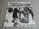 CONDEMNED 84 : Face The Aggression LP 1988 Skinhead Oi Punk  RARE 1st ISSUE 