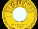 BILLY RILEY - ROCK WITH ME BABY / TROUBLE BOUND - SUN 45RPM (1956)