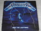 METALLICA RIDE THE LIGHTNING FIRST PRESSING VINYL 12