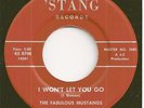 FABULOUS MUSTANGS  R&B/Northern 45  I Won't Let You Go - NM