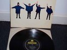 BEATLES Help LP 1965 UK 1st Press MONO PMC 1255 YELLOW & BLACK PARLOPHONE
