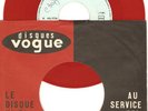 JOHNNY HALLYDAY  45T  VOGUE  JUKE BOX 45 776 Vinyl rouge   le plus beau des jeux