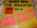 THE SEX PISTOLS,NEVER MIND THE BOLLOCKS,PINK/YELLOW VINYL LTD EDT LP.mint
