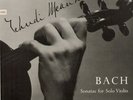 BACH-YEHUDI MENUHIN- SONATAS FOR VIOLIN- RARE 3-LP-HMV ALP -UK-