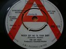 THE HIT PACK Never Say No To Your Baby 1965 Rare UK Tamla Motown Demo Single
