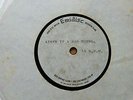 AIN'T IT A SAD THING - 45rpm 1-SIDED EMIDISC ACETATE - R DEAN TAYLOR 1971?