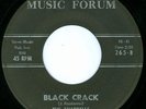 THE SHARDELLS Black Crack MOD INSTRUMENTAL 45 MUSIC FORUM 265