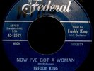 Freddy King Now I've Got a Woman NEW BREED R&B SOUL 45 - HEAR