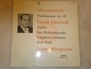 PHILIPS / SCHOSTAKOWITSCH / DAVID OISTRACH / DIMITRI MITROPOULOS