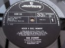 Rod Stewart NEVER A DULL MOMENT UK LP 1ST BLACK LABEL 1Y1/2Y1 PLAYS NEAR MINT