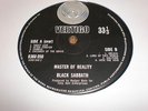 LP BLACK SABBATH Master Of Reality rare British VERTIGO SPIRAL original issue