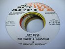 HEAR Northern Soul Memphis 45 THE SWEET & INNOCENT & THE MEMPHIS MUSTANGS Cry