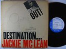 JACKIE MCLEAN Destination Out LP on Blue Note VG++