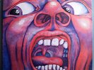 KING CRIMSON IN COURT OF CRIMSON KING MINT ORIG '69 ATLANTIC LP w/RARE NEWSCLIPS