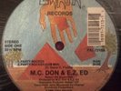 MC Don & E.Z. Ed PARTY ROCKER / BEWARE OF THE BEAT rare electro rap Zakia