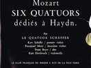 Mozart - Les Six Quatuors - Schaffer Quartet - French CFD 85-87