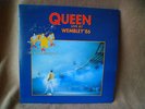 QUEEN - LIVE AT WEMBLEY 86 - ORIG UK 1992  PLUS FAN CLUB LETTER + POSTER  EX EX