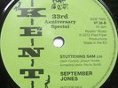 SEPTEMBER JONES-Stuttering Sam/BILLY & CLYDE-6t's Ann-Rare Northern Soul-Hear