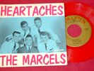 The Marcels - Heartaches - Rare EP aus Schweden - Oldie, Rockabilly