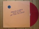 Vintage Red Vinyl Pressing Frank Zappa and Hot Rats Live at the Olympic ,LA 1970