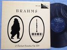 LEOPOLD WLACH & DEMUS Brahms  ORIG Westminster XWN 18446 US-1950s LP NM