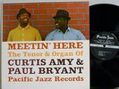 Curtis Amy Paul Bryant Meetin' Here Pacific Jazz 26 DG Original Mono VG++ Quiet
