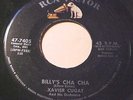 45 RPM-XAVIER CUGAT - GESUNDHEIT (A Choo Cha Cha) & BILLY'S CHA CHA