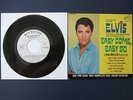 ELVIS PRESLEY 45 EASY COME, EASY GO  EPA-4387 WHITE LABEL PROMO 