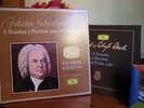 BACH    ---  SIX   SONATAS   PARA   VIOLIN   SOLO  .    ****  3  LP  - BOX .