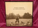 GEORGE HARRISON ALL THINGS MUST PASS LP NEAR MINT WITH POSTER BEATLES APPLE