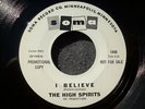 1966 MINNESOTA GARAGE--HIGH SPIRITS--I BELIEVE / BRIGHT LIGHTS, BIG CITY--SOMA