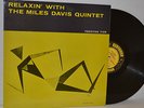 Miles Davis, Relaxin'   '57 Prestige 7129 W. 50th NYC RVG DG LP NM Jacket