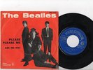 BEATLES 7' PS Please Please Me Italy VARIATION 3 QMSP 16346 Parlophon 