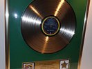 Bob Marley Confrontation goldene Schallplatte