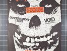 Misfits Necros Government Issue GI Void 1982 color poster KBD punk Minot Threat