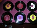 6 Mixed Artists 45's Bobby Day, Lightning Hopkins, Sam Fletcher, ect...