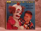 Merle Evans Circus Band  Circus In Town  Rare Decca orig pink promo LP gimmick