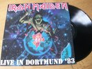IRON MAIDEN rare lp live in Dortmund 83