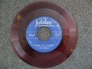ORIOLES RED COLORED VINYL 45 JUBILEE 5120 I COVER THE WATERFRONT Rare 50s DooWop