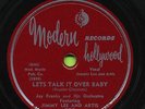 JIMMY LEE AND ARTIS Let's Talk It Over Baby / Why Can't We    R&B 78 RPM RECORD