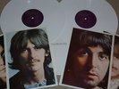 SCARCE 2-LP BEATLES' WHITE ALBUM ON WHITE VINYL '78: CLEAN M- w/4 PICTURES
