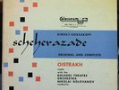 DAVID OISTRAKH rimsky-korsakov scheherazade LP VG+ CRLP 135 Vinyl 1955 Record
